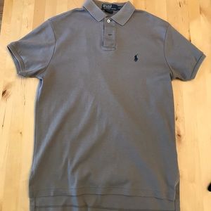 Polo Ralph Lauren Custom Fit, light gray, like new